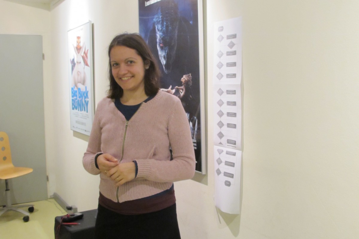Julia Velkova at the Blender Institute