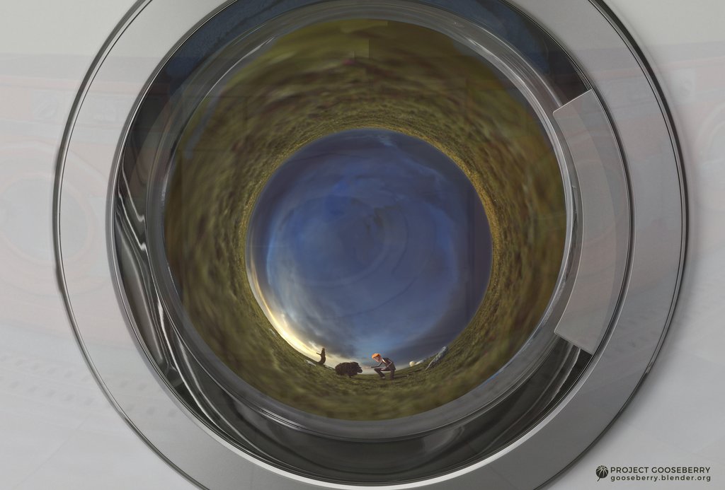 Benchmark inside washing machine