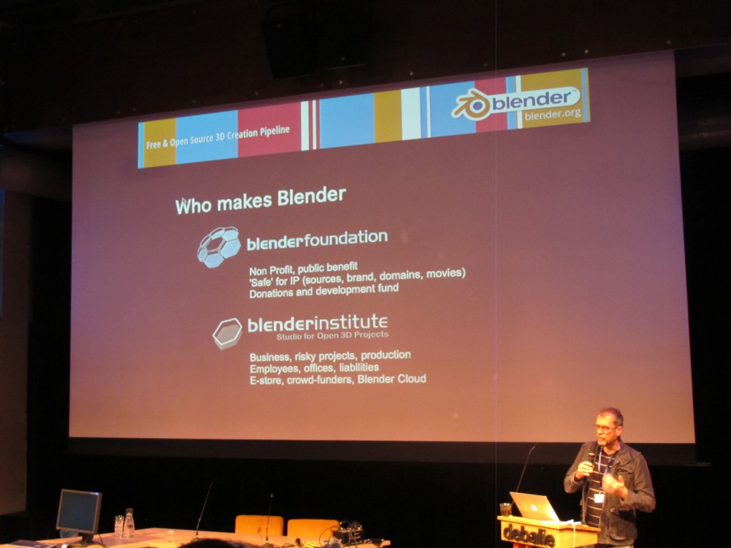 Ton kicks off Blender Conference 2014